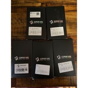 Cordking iPhone 15 Case Lot Of 5 New Purple Stone Plum Pink Green